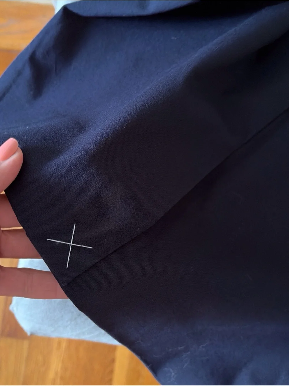 J. Crew Navy Blue Sheath Pencil Skirt